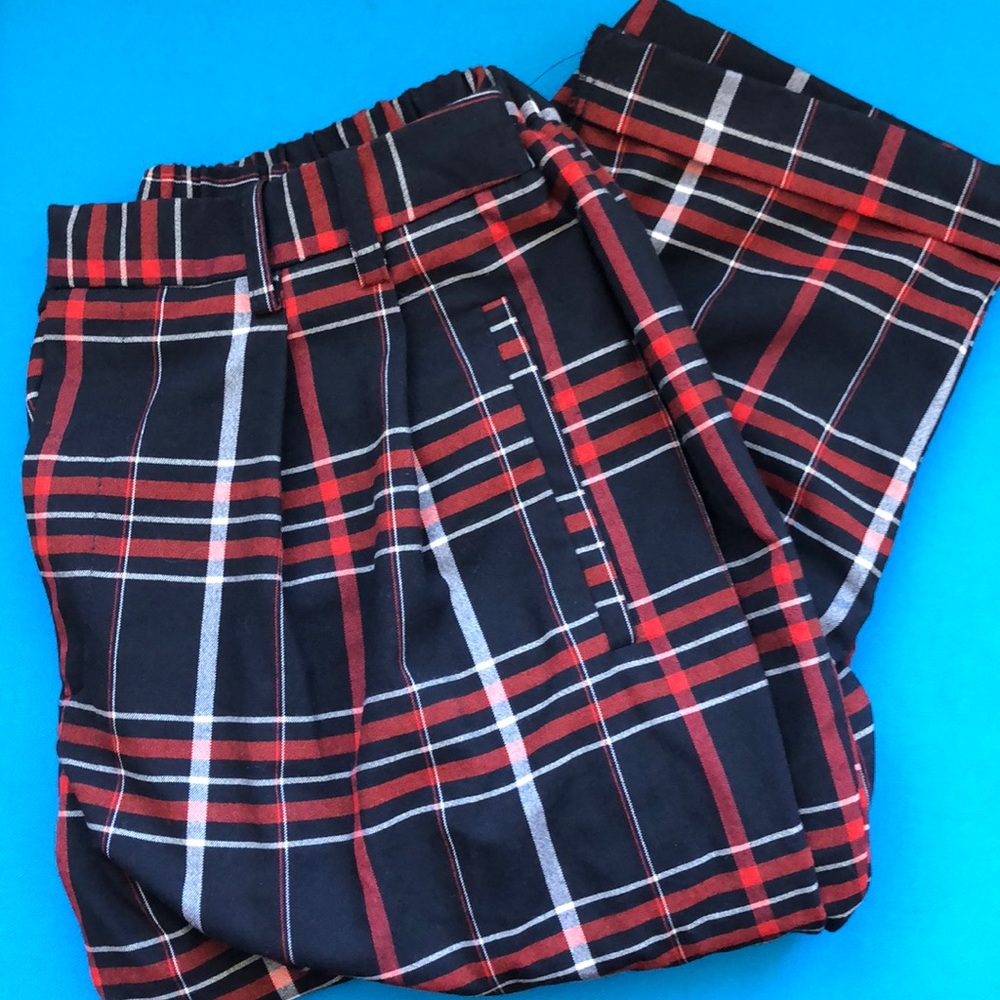 plaid pants